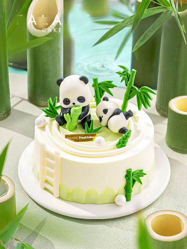 熊猫/翻糖蛋糕